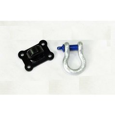 Shackle holder for bumper + shackle 4.75t