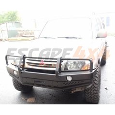 HD winch bumper for Mitsubishi Pajero / Montero III  - with bull bar