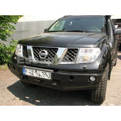 HD winch bumper without bullbar for Nissan Navara D40 (11-15)