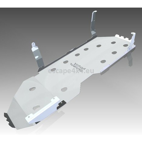 ALU Fuel Tank Skid Plate Toyota Land Cruiser 150