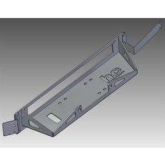 Winch Mounting Plate in Original Bumper Land Rover Defender, Without Air-condition