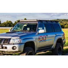 Roof rack flat style for Nissan Patrol GR Y61 LWB